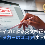 AIチェッカーのスコア