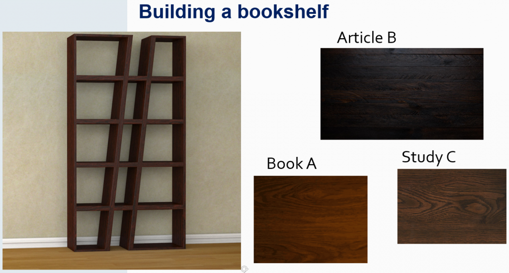 literature review bookshelf