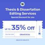2026 Up to 35% Off Thesis & Dissertation Editing Services
